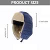 Thick Ushanka Costume Hats Cool Goggles Earflaps Soft Cosplay Bucket Hat Costume Hats Soft Ushanka Hat