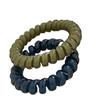 5pcs Hairstring Ponytail Elastic and Durable Women's Jelly Dark Color Children's and Adult Headband No Harm To Hair