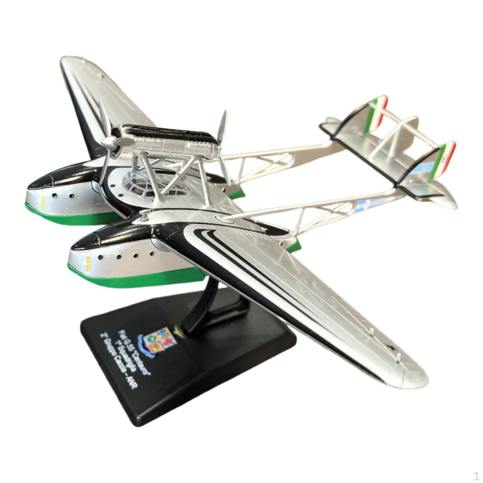

1/144 Scale Aircraft Model Desktop Decoration Commemorate Souvenir Simulated Airplane Display