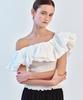 SO IR Off Shoulder Ruffle Blouse - White