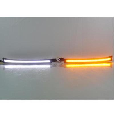 Toyota Land Cruiser 4500/4700 LC100 Eyebrow Headlight Decoration with Daytime Running Lights (07-Year)