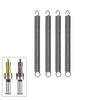 5pcs Non-Magnetic Edge Finder Spring 0.6mm Wire 4mm Outer Diameter 50mm Length Tension Spring