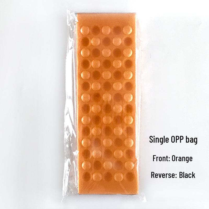 

XPE Portable Moisture-Proof Four-Fold Foam Seat Cushion - Honeycomb Design, Cold-Insulating Mat. 39*29*0.9 CM чёрный/оранжевый