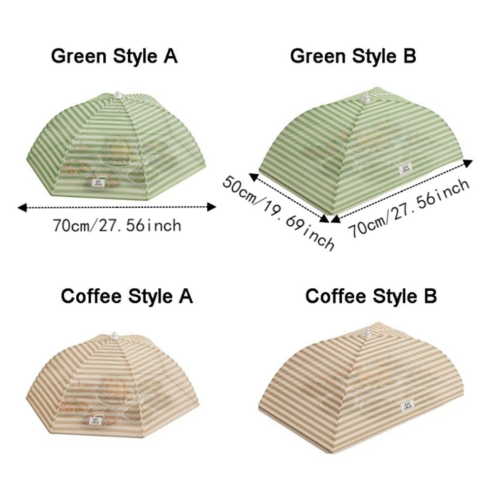 Anti-Mosquito Dish Covers Folding Food Preservation Cover Portable Mesh Food Cover  Kitchen