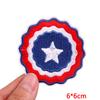 New America's 250th Anniversary Embroidered Patches DIY Iron On Patches For Clothing Statue Of Liberty Flag Eagle Patch Armband