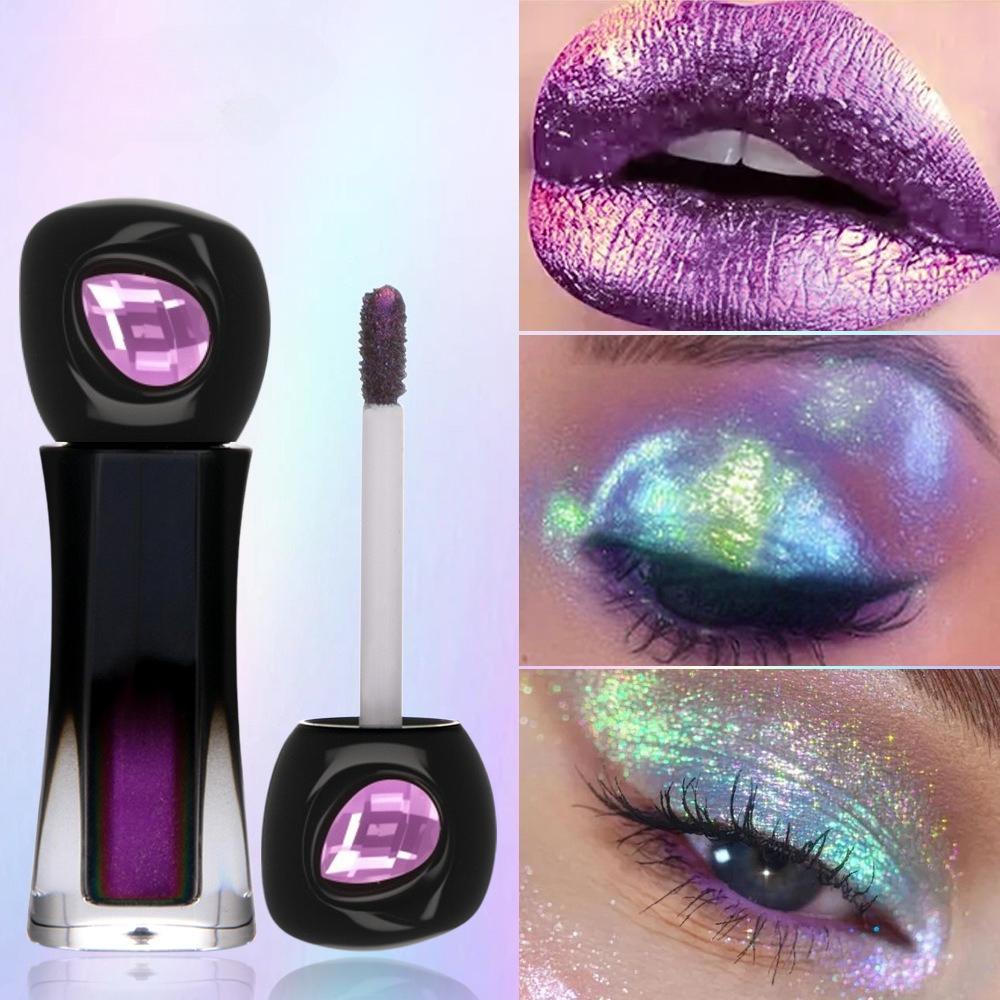 6-color Chameleon Eyeshadow  Fine Sparkling Chameleon Eyeshadow  Pearlescent Sleeping Eye Liquid Eyeshadow