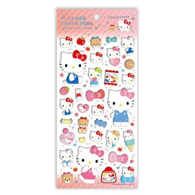 K Company Hello Kitty Clear Candy Stickers 602994 Hello Kitty Sanrio