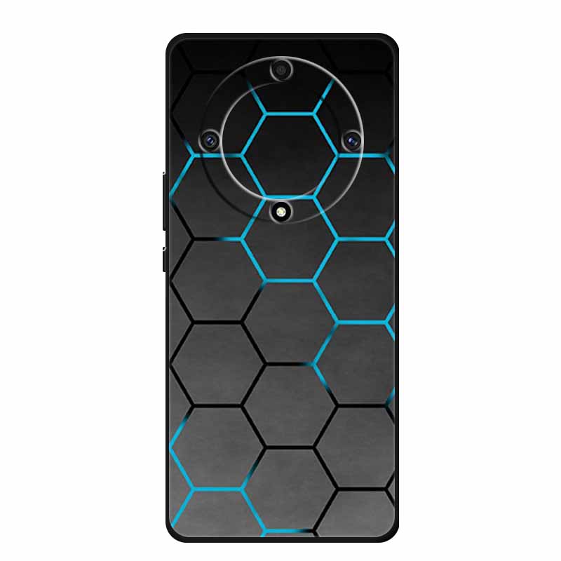 For Honor X9a 5G Cover RMO-NX1 HonorX9a Soft TPU Silicone Painted Cat Phone Case for Huawei Honor X9A Coque Bumper X 9A X9 A Bag