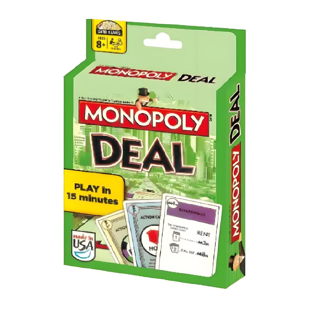 Deal Monopoly Card Board Games Props Family Party Paper Toy Fuuny Gift Kids