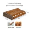 Free Shipping Summer Bamboo Cool Pillow - Neck Support for Men & Women, Hard Spine Protection, Single Person Sleep Mat