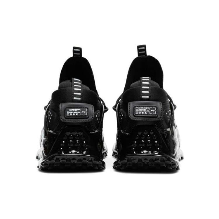 Li Ning Pangu Halo Comfortable Versatile Low-Top Casual Shoes Men Sneakers Black AGLQ043-2