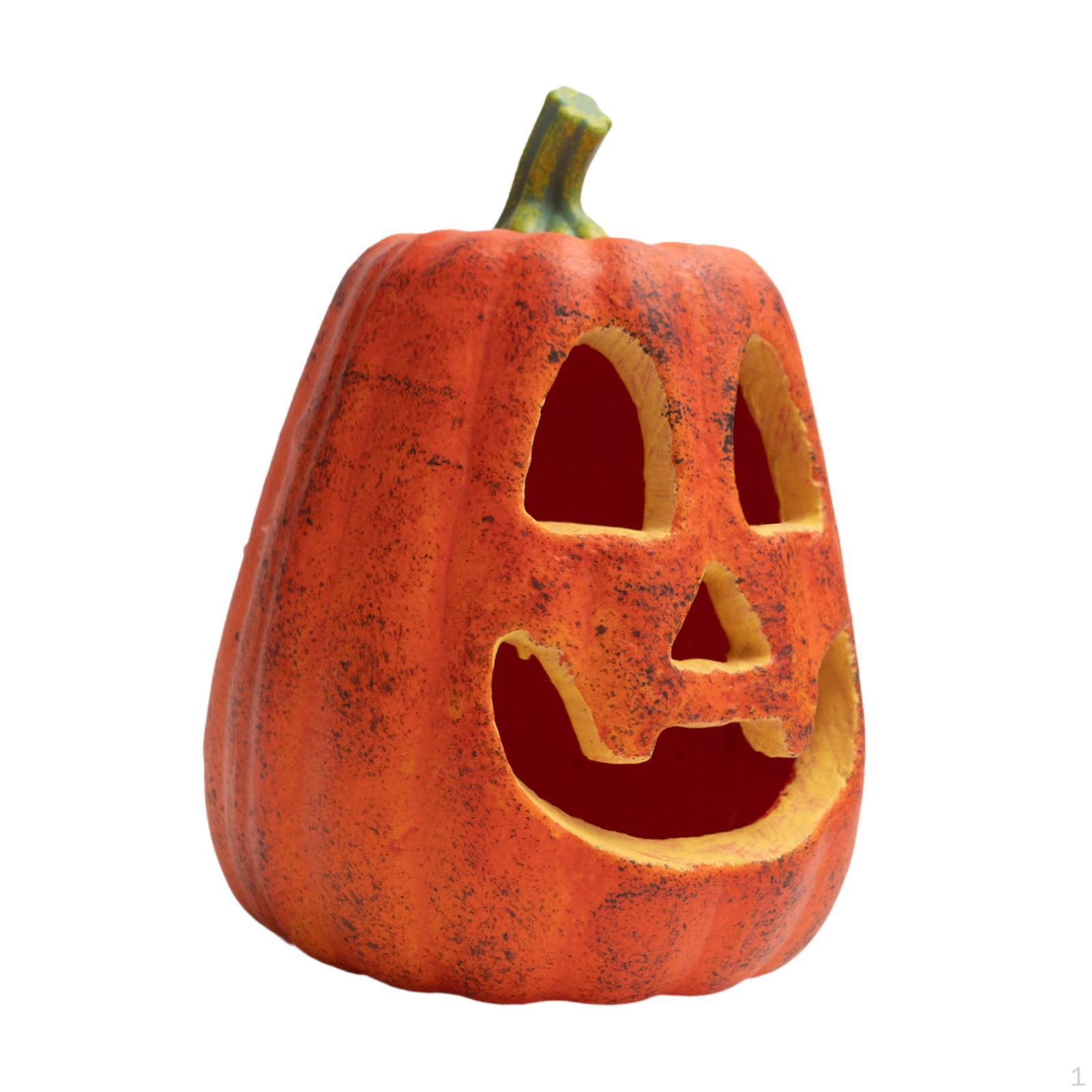 

Хэллоуин Тыква Свет Декоративная Фигурка Декор Садовая Статуя Светодиодная Лампа для Крыльца