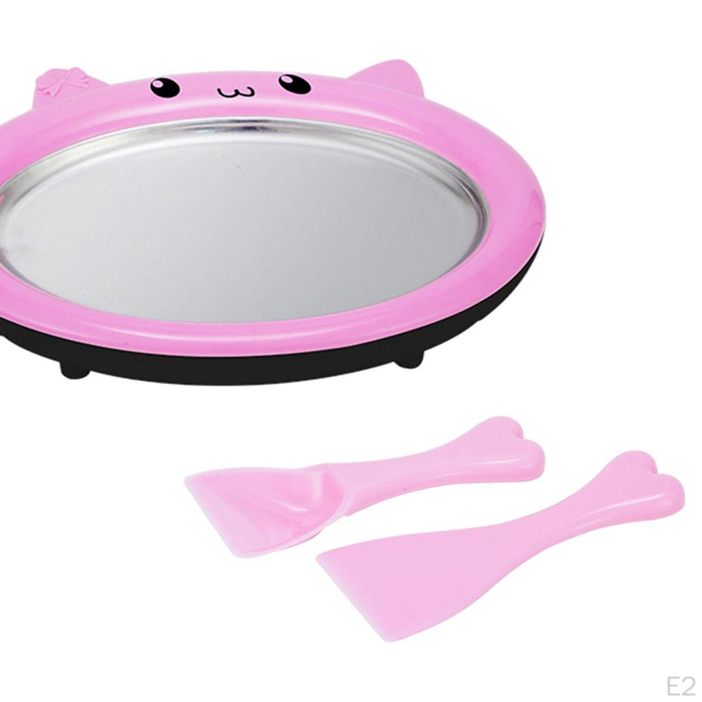 Cute with 2 s DIY Plate Yogurt Mini Freezer Machine