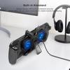 Externí LED ventilátor chlazení Držák držáku chladiče pro Steam Deck/Switch/Switch Příslušenství OLED náhradních dílů