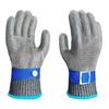 Cut-Resistant A9 Level Stainless Steel Mesh Gloves for Fish Killing and Knife Protection