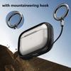 For Airpods Pro 2 TPU+PC Cover semitransparent Case With Rope Earphone Accessories For Apple Airpod 3/2/1 With 360° stand