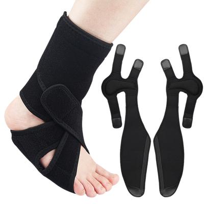1Pcs Adjustable Foot Drop Support Foot Drop Brace Ankle Support Toe Drop Lifting Correction Strap Foot Orthosis For Varus Valgus