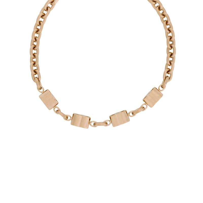 Chanel Exquisite Fashionable Metal Necklace Women's