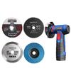 3-inch Mini Angle Grinder Disc for Tile, Stone, Wood, Metal – 75/76mm Saw Blade & Flap Grinding Wheel
