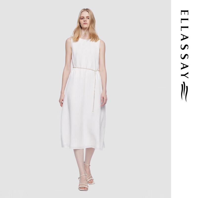 

ELLASSAY 2025 Summer Mulberry Silk A-Line Dress M