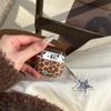 Brown Star Leopard Print AirPods New 1st Generation Earphone Case for AirPods Pro1 generation/Pro1 Generation