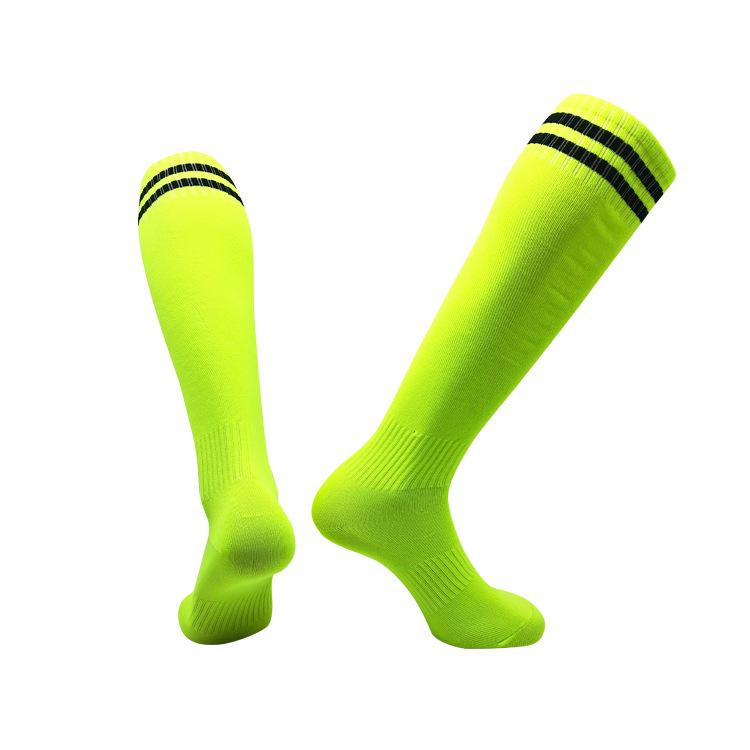 

Adult & Youth Non-Slip Over-the-Knee Soccer Socks - Ideal for Training and Sports Adults One Size флуоресцентный зеленый