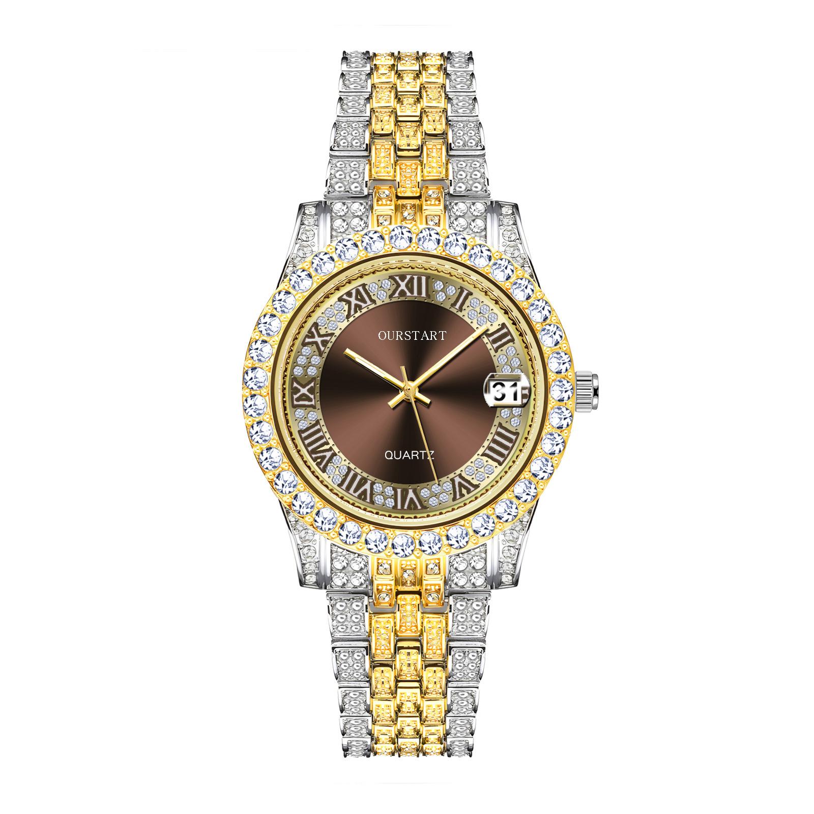 Gypsy Watch Women S Premium Niche Calendar Rhinestone Steel Belt Women S Watch