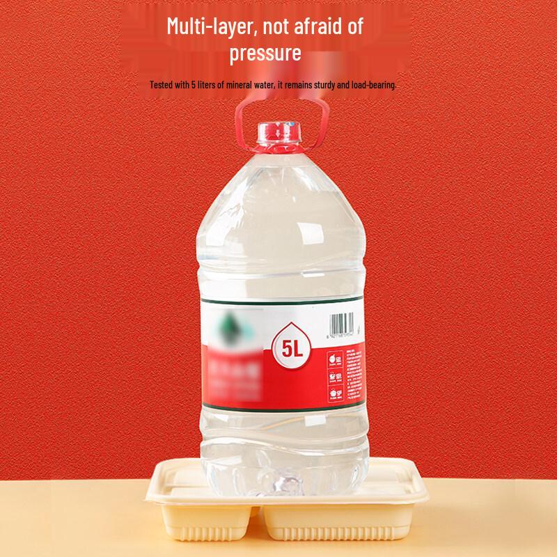 Eco-Friendly Corn Starch Disposable Takeout Lunch Boxes