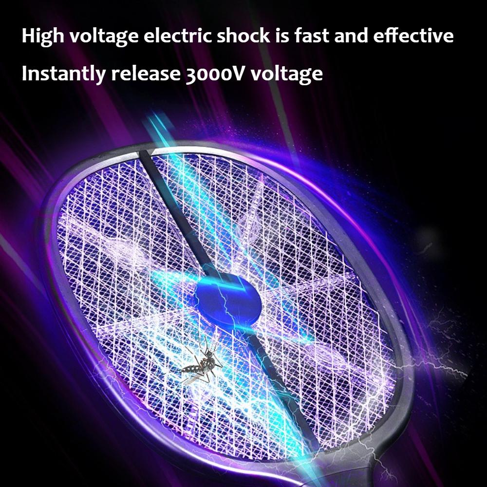 Electric Shock Mosquito Killer Lamp, Household Mosquito Trap, Can Be Safely Charged, Suitable for Home Office, Backyard, Terrace Camping