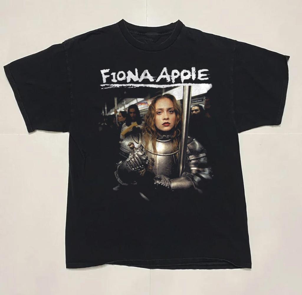Fiona Apple In Armor Suit Rock T-Shirt Unisex Cotton Tee All Size