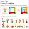 Magnet Building Blocks Set Children Game Toy Magnetic Rods Balls Montessori Educational Toys for Kids Girls Boys Christmas Gift