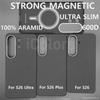 For Samsung Galaxy S25 S26 Ultra/S26 S25 Plus/S26 S25 Edge Genuine Carbon Fiber Aramid Case Ultra Thin Protective Cover