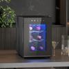 Six Bottle 8-18 Degrees C Countertop Wine Fridge - Black