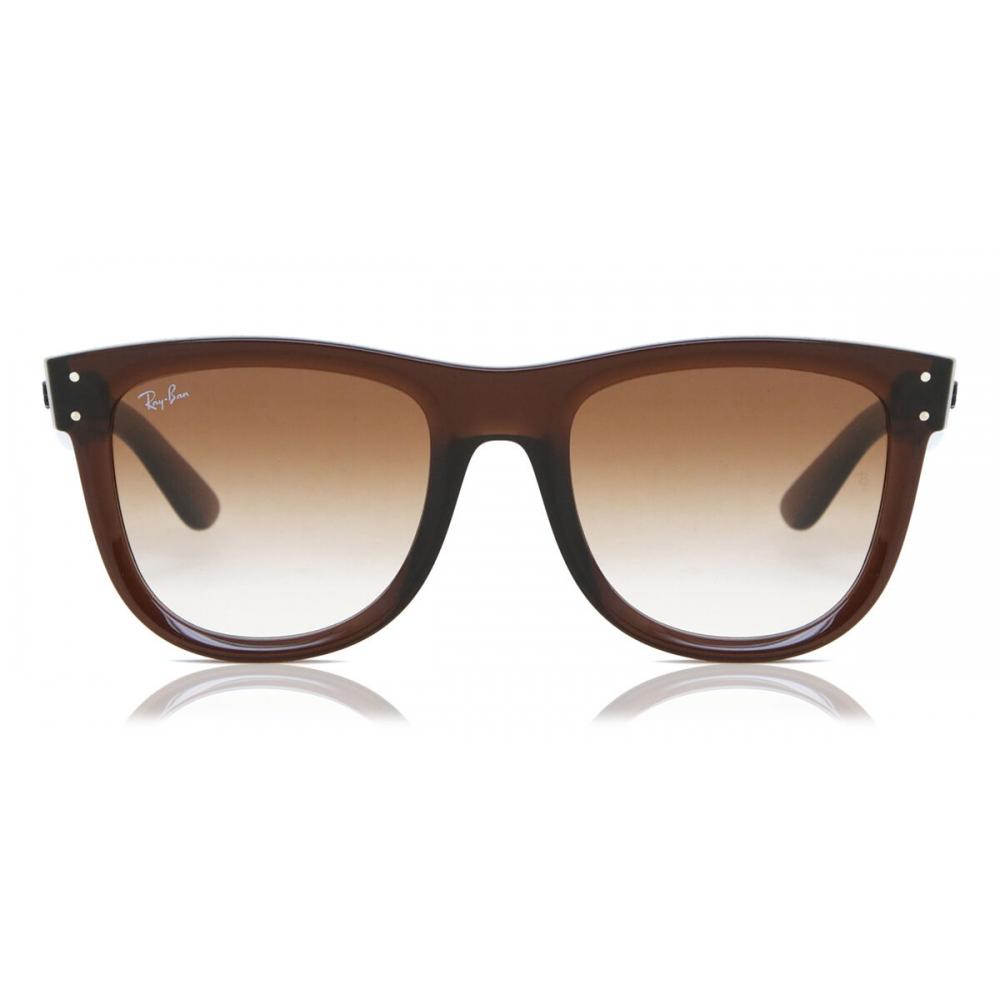 

Ray Ban Rbr0502s Wayfarer Reverse 6709cb Солнцезащитные очки унисекс Transparent Brown/50