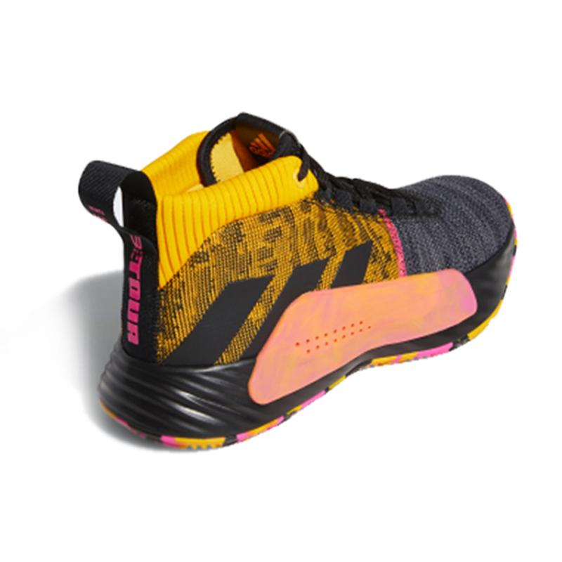 Adidas Dame 5 Gca 'Black Yellow' Sneakers EF9370