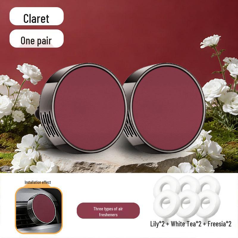 Premium Car Air Freshener Vent Clip: Long-Lasting Light Scent for Men & Women