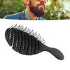 Herren Bart Entwirrbürste Schwarz Elastisch Original Entwirrbürste für Zuhause und Salon