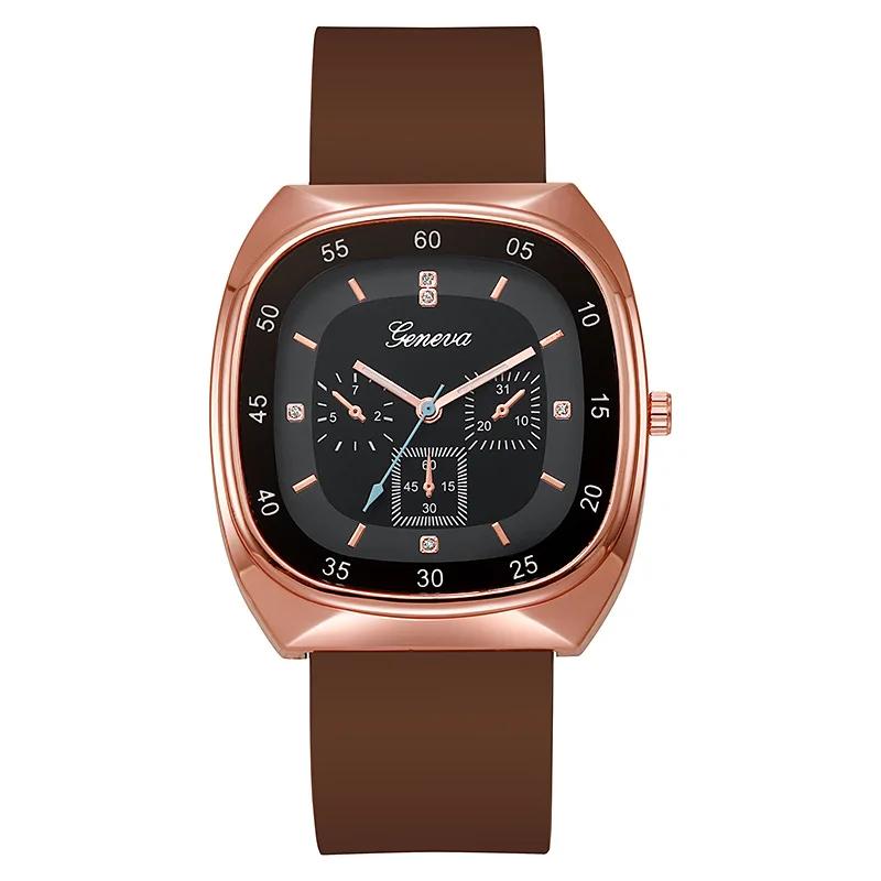 Luxury Women Watch Antique Wristwatch Quartz Watches Women Clock Ladies Silicone Strap Watch Gift Reloj Mujer Montre Femme