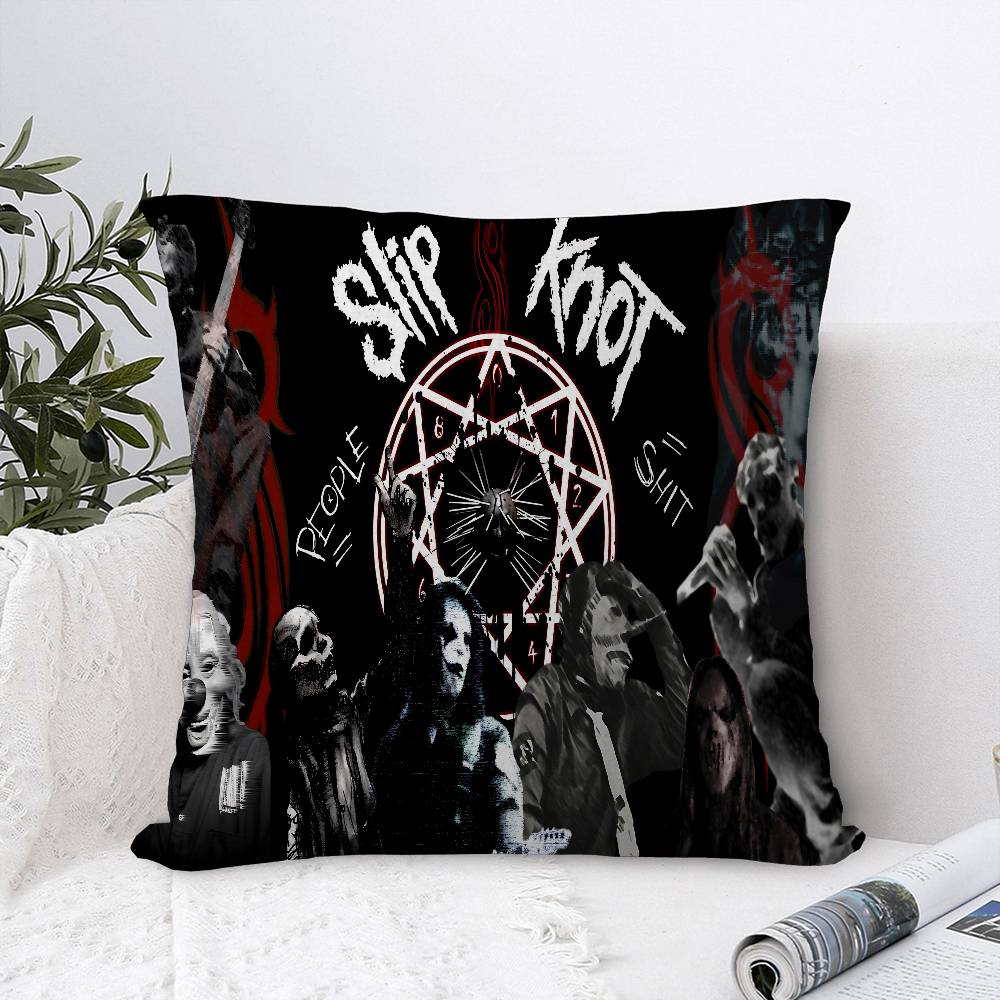 Band S-slipknot-S Classic Cushion Cover Inches Farmhouse Decor Home Throw Pillow Covers for Couch Decorations