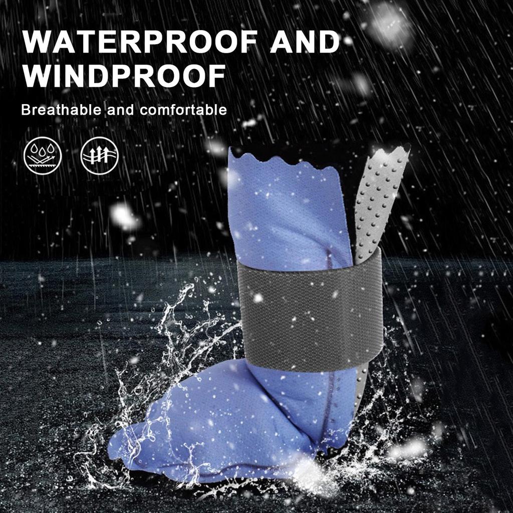 Dog Boots Warm Pet Protector Shoes Comfortable Pet Boots For Small Medium And Large Dogs Winter Hiking Outdoor Walking Camping