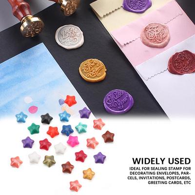 100pcs Sealing Wax Beads For Retro Seal Stamp Wedding Envelope Invitation