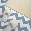 Vinyl Decoration with Print for Tool-Free Assembly 100x50 Cm Zigzag Pattern