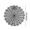 Halloween Spider Web Placemats Durable PVC Material Multi Purpose Table Decor For Spooky Party Dinner Or Everyday Use