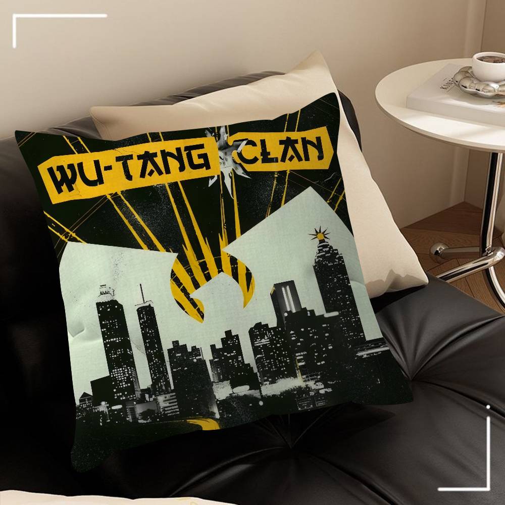 Band W-Wu Logo Tang Clan Pillow Cover Sofa Cushion Cover Home Room Decoration Children Gift