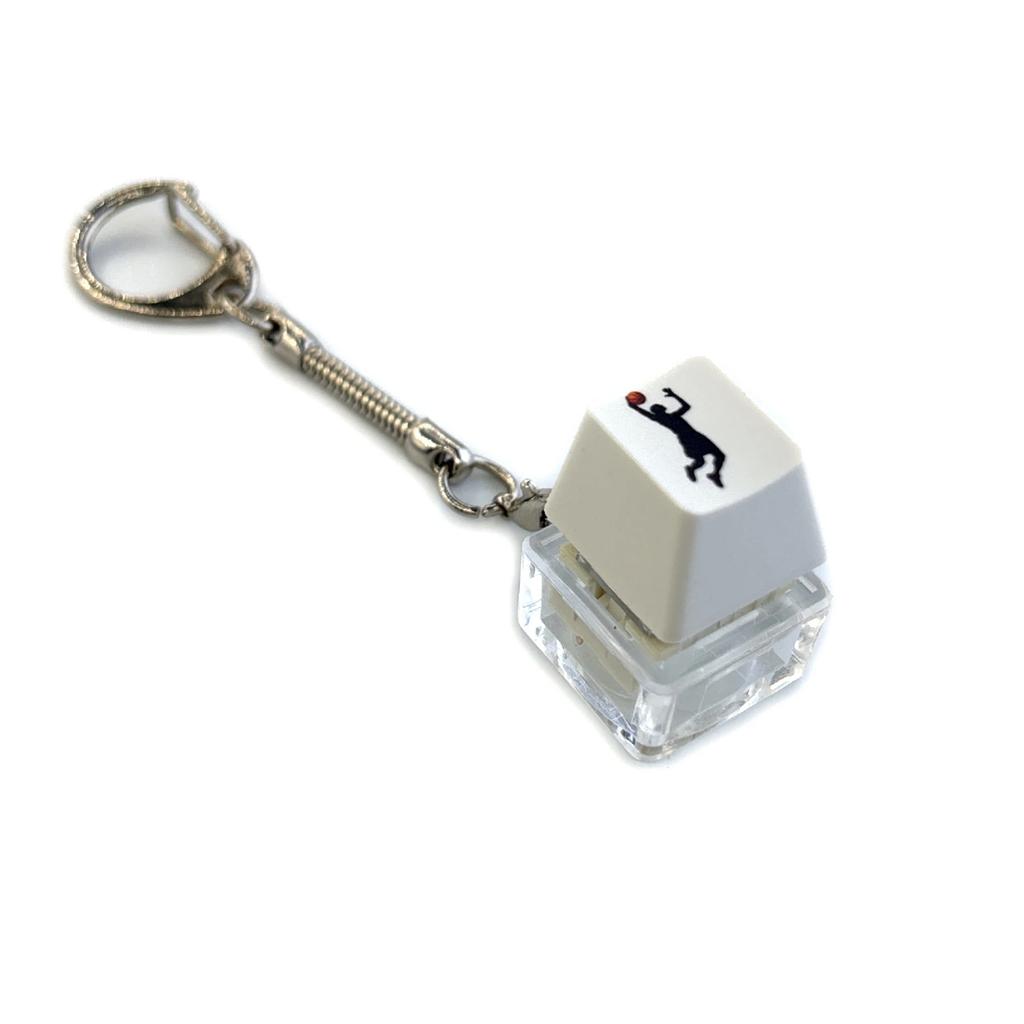 Decompression Keychain Mechanical Keyboard Button Keyring Fingertip Key Cap Pendant Antistress Toy