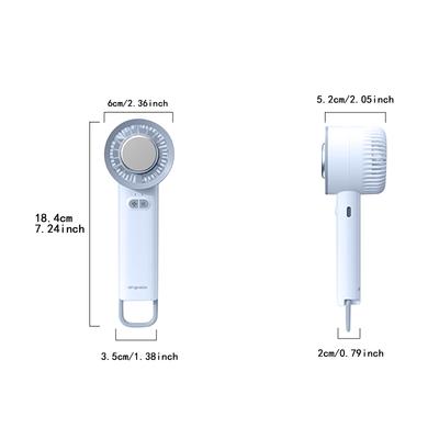 Quiet Handheld Fan Multipurpose Compact Pocket Fan for Women Men Office Home Travel Portable Personal Cooling