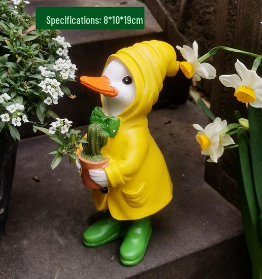 Outdoor Garden Duck Ornaments for Yard, Villa, Courtyard, Balcony, and Landscaping Decor