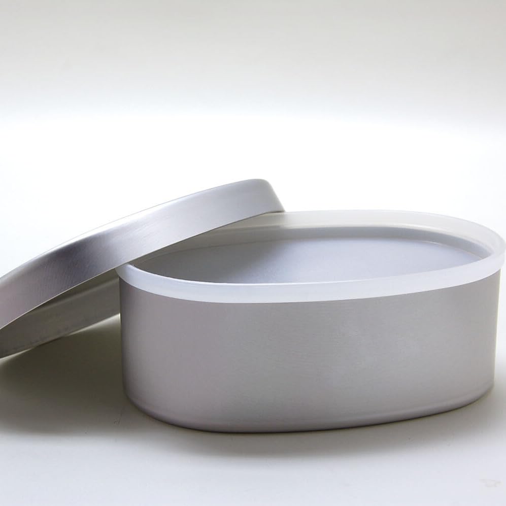 Lightweight and durable aluminum lunch Reliable oval S size 14 x x Lightweight and resistant to breakage even if Easy to clean and Includes an