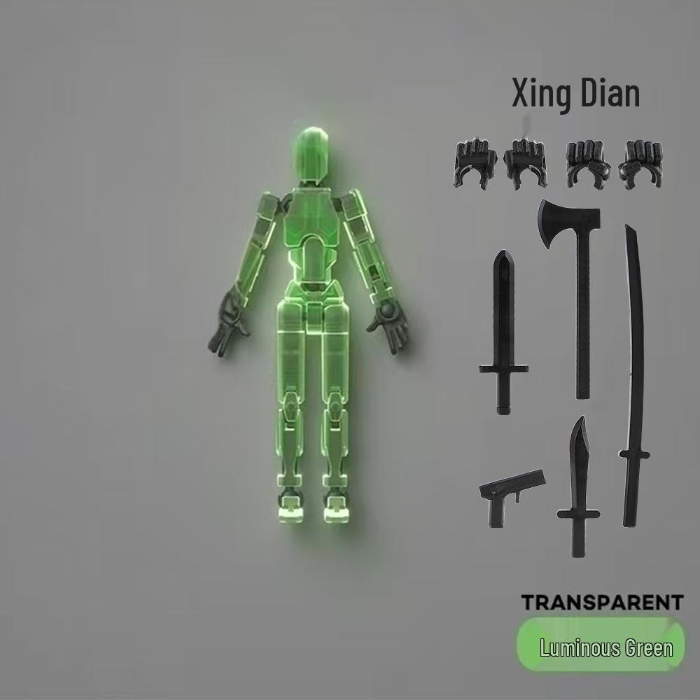 Magnetic Joint Action Figure: 6th Gen DIY Decompression Dummy Doll