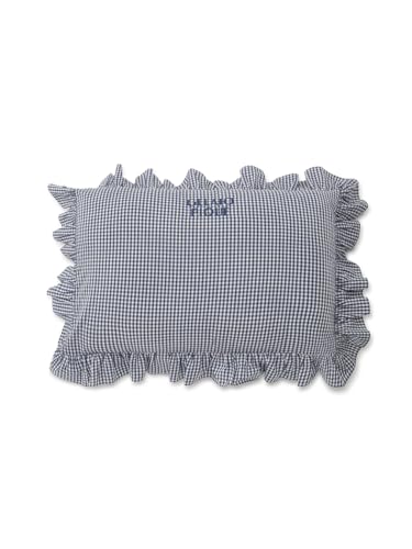 Gelato Pique sleep [WhiteDay] Frill Pillowcase with Package, PSGG261831, Women s, Blue, Free Size